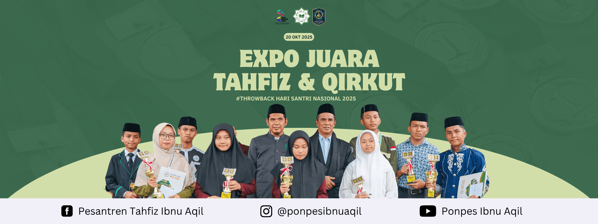 Kilas Balik Prestasi Santri Pesantren Tahfiz Ibnu Aqil Medan pada Expo Hari Santri Nasional 2025